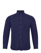 Polo Ralph Lauren - Gd Slubby Linen-Wvn-Shirt - Lininiai marškiniai - Tamsiai mėlyna