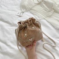Moteriški „Crossbody Fashion“ vieno peties virveliniai koldūnai ruda