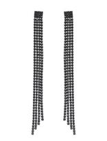 Pipol's Bazaar - Chiara Ear Long Black - Kabantys auskarai - Juoda