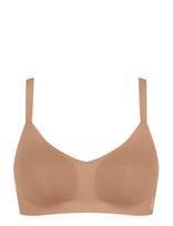 Sloggi - Sloggi Zero Feel Pure Soft Bra - Liemenėlė be lankelių - Ruda