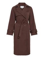 Vila - Vivian L/S Trenchcoat - Lietpaltis - Ruda