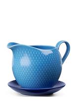 Lyngby Porcelæn - Rhombe Color Saucekande 67 Cl Blå - Padažų indelis - Mėlyna