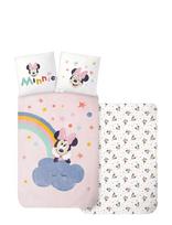 Minnie Mouse - Bed Linen Minnie 3394 - 100X140 40X45 Cm - Patalynės komplektas - Rožinė