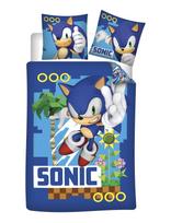 Sonic - Bed Linen Son 001 - 100X140, 40X45 Cm - Patalynės komplektas - Mėlyna