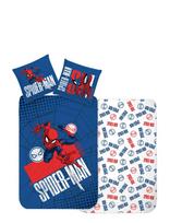 Spider-man - Bed Linen Senior Spiderman 1207 - 140X200, 60X63 Cm - Patalynės komplektas - Mėlyna