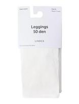 Lindex - Leggings 50 Denier - Pėdkelnės - Balta