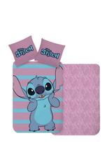 Lilo & Stitch - Bed Linen Lilo 947 - 140X200, 60X63 Cm - Patalynės komplektas - Rožinė