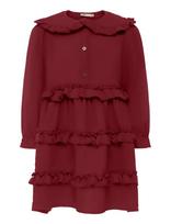 Kids Only - Kmgthyra Life L/S Collar Dress Wvn - Proginė suknelė - Raudona