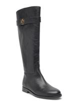 Tory Burch - Turnlock Riding Boot - Ilgaauliai batai - Juoda