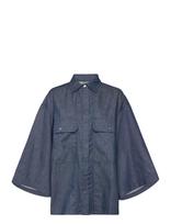 Closed - Boyfriend Shirt - Džinsiniai marškiniai - Mėlyna