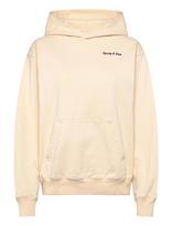 Sporty & Rich - Eden Crest Embroidered Hoodie - Džemperis - Kreminė spalva