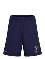 Sporty & Rich - Eden Crest Embroidered Gym Short - Laisvalaikio šortai - Tamsiai mėlyna