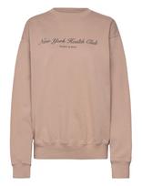 Sporty & Rich - Ny Health Club Crewneck - Megztinis - Smėlio