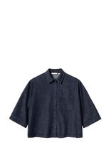 Noella - N-Lashea Shirt - Džinsiniai marškiniai - Tamsiai mėlyna