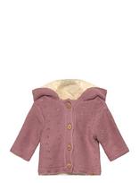 Minymo - Jacket Knit W. Teddy Lining - Žieminė kepurė - Rožinė