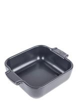 Peugeot - Appolia Firkantet Mat Sort 18 Cm - Prieskonių malūnėlis - Pilka