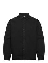 Edwin - Sebastian Shirt Ls-Black - Laisvalaikio marškiniai - Juoda