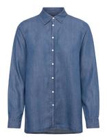Lexington Clothing - Classic Fit Lyocell Denim Shirt - Džinsiniai marškiniai - Mėlyna