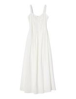 Lexington Clothing - Seersucker Summer Dress - Ilga suknelė - Balta
