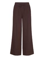 FREE/QUENT - Fqlaluna-Pants - Lininės kelnės - Ruda