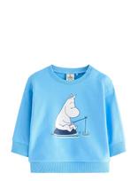 Lindex - Moomin Sweatshirt - Megztinis - Mėlyna