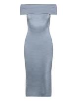 Lauren Ralph Lauren - Cm 2X2 Rib-Knt-Dresses - Iki kelių ir midi suknelės - Mėlyna