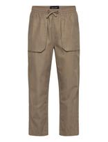 Lyle & Scott - Linen Trousers - Lininės kelnės - Smėlio