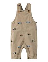 Name It - Nbmryan Reg U R Emb Cord Overall 9500-Yt - Kombinezonas - Smėlio
