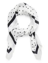 Gina Tricot - Satin Scarf - Lengvas šalikas - Balta
