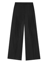 REMAIN Birger Christensen - Wide Suiting Pants - Plačios kelnės - Juoda