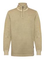 G-Star - Overdyed Half Zip Tweeter - Megztinis su užtrauktuku - Žalia