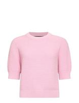 French Connection - Lily Mozart Short Slv Jumper - Megztinis - Rožinė