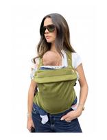 Bizzi Growin - Nomad Velvet Baby Carrier - Kūdikių nešioklės ir apklotai - Žalia