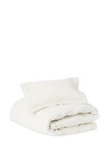 Garbo&Friends - Ladder Lace Bed Set Junior, 100X140/ 40X60 Cm, Pearl - Patalynės komplektas - Kreminė spalva