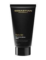 Sebastian Professional - Sebastian Professional Darkoil Smooth And Shine Mask 30Ml - Plaukų kaukė - Nude