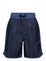 Lyle & Scott - Printed Board Short - Maudymosi šortai - Tamsiai mėlyna