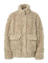 YAS - Yaspelico Ls Jacket - Dirbtinis kailis - Smėlio