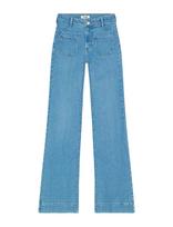 Wrangler - Flare - Platėjančios kelnės - Mėlyna