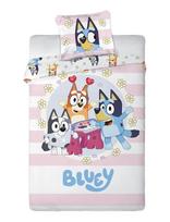 Bluey - Bed Linen Bluey 032 - 100X140, 40X45 Cm - Patalynės komplektas - Balta