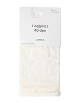 Lindex - Leggings 40 Denier - Pėdkelnės - Balta