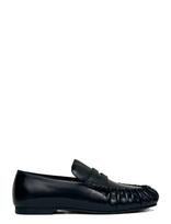 ALOHAS - Aven Black Leather Loafers - Louferiai - Juoda