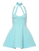 Bardot - Deserae Halter Neck Mini Dress - Trumpa suknelė - Mėlyna