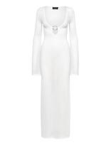 Bardot - Bryn Crochet Maxi Dress - Ilga suknelė - Balta