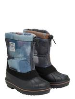 Color Kids - Boots W. Zip, Wool & Wp, Aop - Žieminiai batai užsimaunami - Marga / raštuota