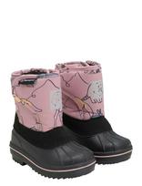 Color Kids - Boots W. Wool & Wp, Aop - Žieminiai batai užsimaunami - Rožinė