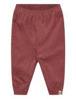 Huttelihut - Pants Corduroy W. Lin - Sportinės kelnės - Burgundiška splava