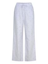 Hunkemöller - Pant Woven Co Stripe Hearts - Plačios kelnės - Marga / raštuota
