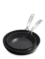 Greenpan - Frypan Set 2Pcs: Frypan 20Cm + Frypan 28Cm - Keptuvė - Juoda