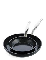 Greenpan - Frypan Set 2Pcs: Frypan 20Cm + Frypan 28Cm - Keptuvė - Juoda