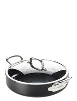 Greenpan - Skillet 30Cm/4.8L With Lid + 2 Safe Handles - Keptuvė - Sidabro